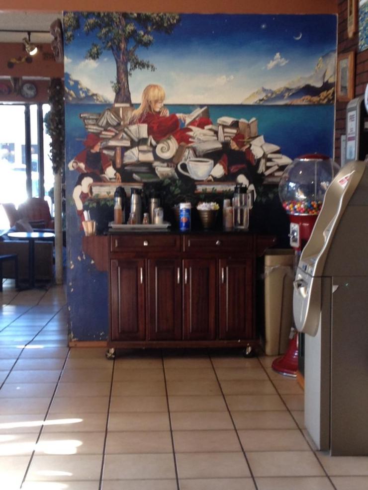 After you get your coffee, here's the sugar and creamer station. Photo by kukkik from Foursquare